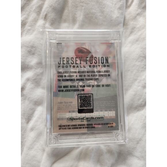 Mitchell & Ness San Francisco 49ers Legacy Jersey Pullover  Jerry Rice Jersey Fusion Triple Patch /25 - 49ers Legend HOF WR
